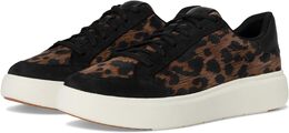 Кроссовки Fitflop Rtg Leopard Suede Sneakers, цвет Black/Chocolate Mix 10026565 | black/chocolate mix