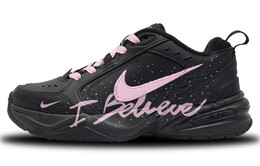 Кроссовки Air Monarch 4 Chunky унисекс с низким верхом розового цвета Nike, черный 415445-001(team58-我相信) | black