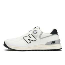 Кроссовки для гольфа New Balance 574 V3 Low Top унисекс бело-черные ugbs574h | white/black