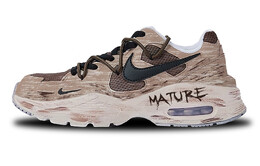 Кроссовки Air Max Fusion женские с низким верхом, черный Nike cj1671-100(team58-美拉德秋日) | coffee