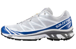 Кроссовки Salomon XT-6 Running Unisex, светло-серый/синий 412531