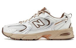 Кроссовки New Balance NB 530 унисекс, белый/коричневый mr530ni | 白棕