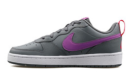 Кроссовки Nike Court Borough Low 2 Smoke Grey Purple Nebula GS bq5448-006