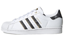 Кроссовки Adidas Superstar Shoes 'White-Black / Gold Metallic' Women's gx1838
