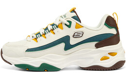 Кроссовки Skechers D'LITES Series Casual Shoes Women's Low-Top White/Green 149915-wmlt