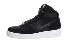 Кроссовки Nike Air Force 1 High 'Black White Sole' GS 653998-009