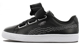 Кроссовки Puma Basket Heart Oceanaire 'Black' Women's 366443-01