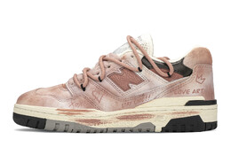New Balance NB 550 Vintage Баскетбольные кроссовки унисекс bb550lwt(teama-涂鸦粉)