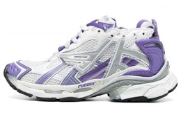 Кроссовки Balenciaga Runner Chunky Women, серый/фиолетовый 677402w3rb35901