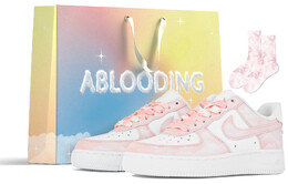 Женские кроссовки для скейтбординга Nike Air Force 1 Low, розовый dd8959-100 | 粉红色