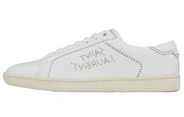 Кроссовки женские Saint Laurent с логотипом, белый 711246aaasw9030