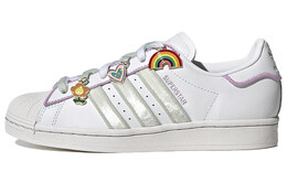 Кроссовки Superstar Women's Adidas 'Lace Jewels - White Lilac' Women's gy9867