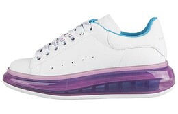 Кроссовки Alexander McQueen Oversized Sneaker 'Transparent Sole - White Purple' Women's 666893whyby9468