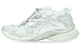 Кроссовки мужские Balenciaga Runner, белый / серебряный 677403w3rbl8100