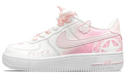 Кроссовки Nike Air Force 1 Skateboard Shoes Women's Low-Top White Pink 314192-117