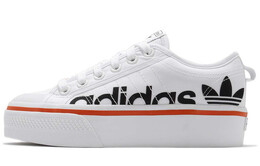 Кроссовки Adidas Nizza Platform 'White Black' Women's s42603