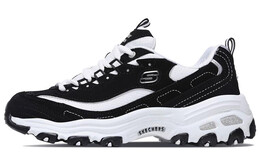 Кроссовки Skechers Chunky Sneakers Women's Low-Top Black White 11422-bkw