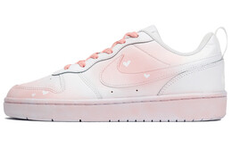 Кроссовки Nike Court Borough Skateboard Shoes Women's Low-Top Pink White bq5448-100