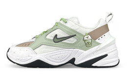 Кастомизированные кроссовки Nike M2K Chunky Sneakers Women's, коричневый/зеленый bq3378-100(team叁-女款抹茶)