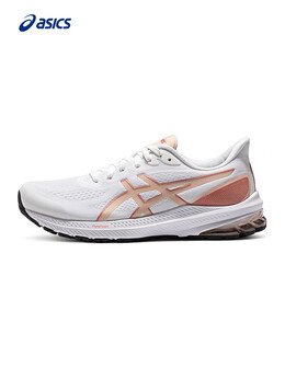 Кроссовки женские Asics GT00 12 с амортизацией, черный / серый 727889435885 | 黑色/灰色
