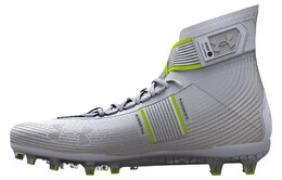 Кроссовки мужские высокие серебристо-белые Under Armour 3023716-106