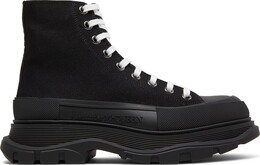 Кроссовки Alexander McQueen Tread Slick Boots Black, черный 604254 w4mv2 1000 | black