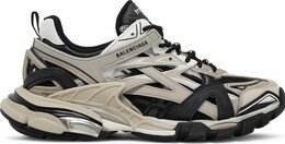 Кроссовки Balenciaga Track.2 Sneaker Beige Black, кремовый 568614 w2gn3 8071 | cream