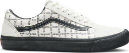 Кеды Vans Supreme x Old Skool Pro Logo Pattern - White, белый vn0a45jc2yv | white