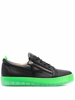 Giuseppe Zanotti кеды на контрастной подошве, черный rm20030 | черный