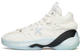 Кроссовки Anta KT7 Basketball, белый/черный/голубой 912331115-1