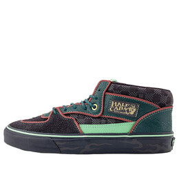 Кроссовки half cab 'year of the dragon' Vans, черный vn000dz3yj7 | black/green/red