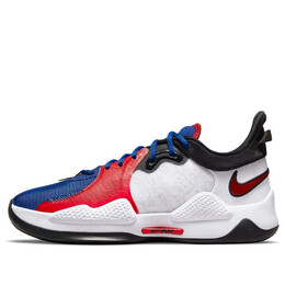 Кроссовки pg 5 ep 'white university red' Nike, белый cw3146-101 | white/red/blue