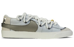 Кроссовки Blazer Skateboard Shoes Men Low-Top Grey/White Nike dn2158-101（team128-木纹留影） | slate gray