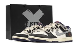 Кроссовки Nike Dunk Skateboard Shoes Men Low-Top Gray fv8106-181(team218-祥云s-box) | black