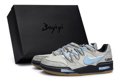 Мужские кроссовки для скейтбординга Full Force Low-Top Blue Nike hj7262-100(team80男款云淡秋空蓝s-box) | black blue