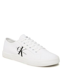 Кроссовки из ткани Calvin Klein, белый essential vulcanized 1 ym0ym00306 | weiß