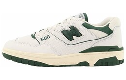 Кроссовки New Balance NB 550 Vintage Basketball Unisex, белый/зеленый bb550ald