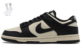 Кроссовки Nike Dunk Skateboard Shoes Men Low-Top Black Brown dd1391-100(team57-男款黑咖)