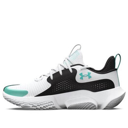 Кроссовки ua flow futr x 3 'start of season' Under Armour, белый 3026834-100 | white/black/neo turquoise