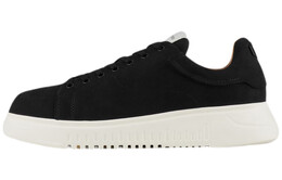 Кроссовки Emporio Armani Skateboarding, черный/белый/коричневый x4x264xf57000002