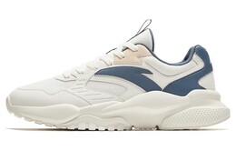 Кроссовки Anta Lifestyle Shoes Men Low-top White/Gray/Yellow, слоновая кость/серый 912418854-7 | ivory/champagne/grey