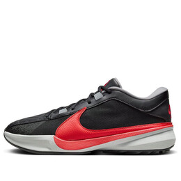 Кроссовки zoom freak 5 ep 'black university red' Nike, черный dx4996-004 | black/pure platinum/wolf grey/university red