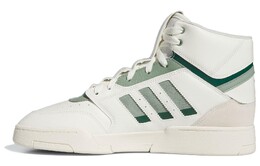 Мужские кроссовки для скейтбординга Adidas Drop Step, White/Green if2675 | white/green