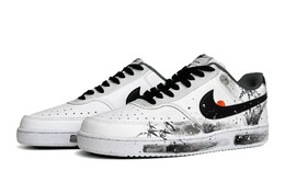 Кроссовки Nike Court Vision 1, черный/белый dh2987-101(team11-清墨竹韵男款黑白)