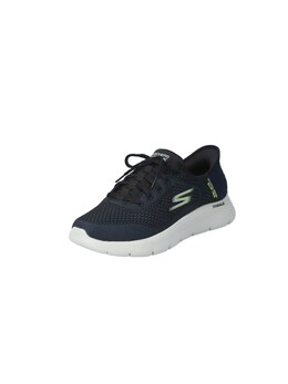 Низкие кроссовки Skechers GO WALK FLEX NEW WORLD, цвет navy/lime 5248274 | navy/lime