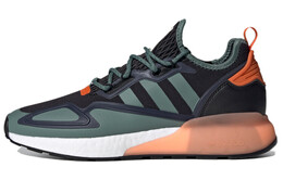 Кроссовки Adidas Zx 2K Boost Black Tech Emerald fz0218