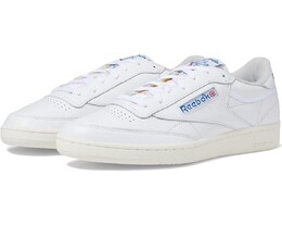 Кроссовки Reebok Lifestyle Club C 85, цвет White/Chalk/Vector Blue 8798702 | white/chalk/vector blue