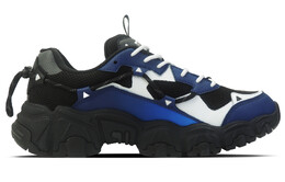 Кроссовки Fila Cat Claw Lifestyle Shoes Men Low-top Blue/Black, синий f12m034129fbk（team353-极蓝跃动） | blue