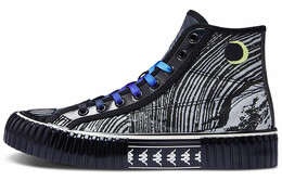 Кеды Kappa Canvas Shoes Unisex High-Top Black k09y5vs87-990
