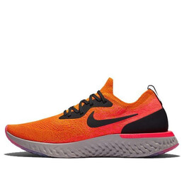 Кроссовки epic react flyknit 'copper flash' Nike, мультиколор aq0067-800 | copper flash/black-flash crimson